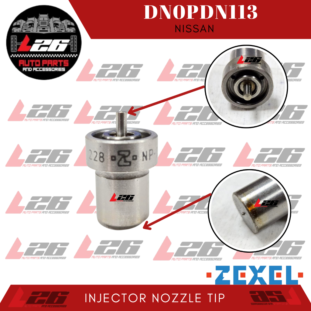 ZEXEL Diesel Fuel Injector Nozzle Tips DN0PDN113 for NISSAN URVAN 2.3 ...