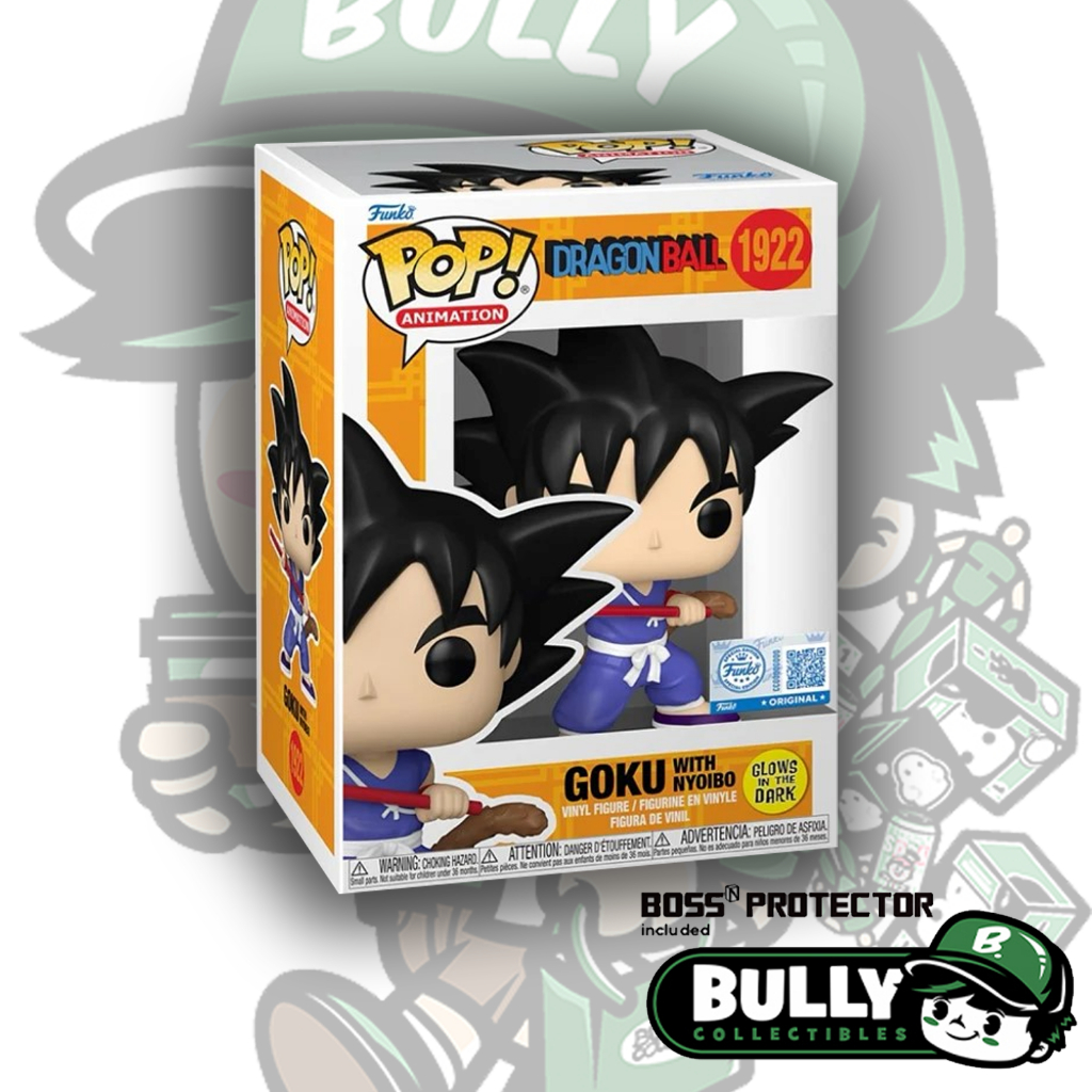Funko Pop! Animation : Dragon Ball - Goku - (Nyoibou) - Figurine en vinyle de collection - Idée cadeau - Produit officiel - Jouets pour enfants et adultes - Anime Fans