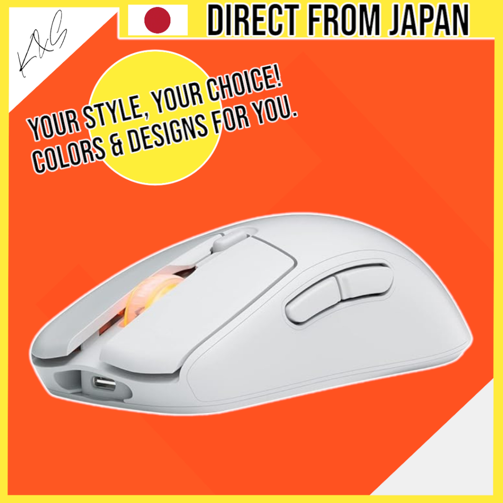 Fnatic Wireless Gaming Mouse (Bolt White/Black, Thorn 4K Edition ...