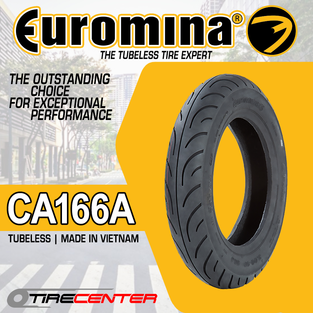 Tubeless Scooter Tire, Euromina CA166A, For Honda Dio
