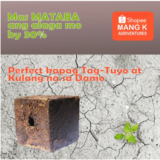 UMMB Urea Molasses Multi Nutrient Block 5 by 5 Inches | Shopee Philippines