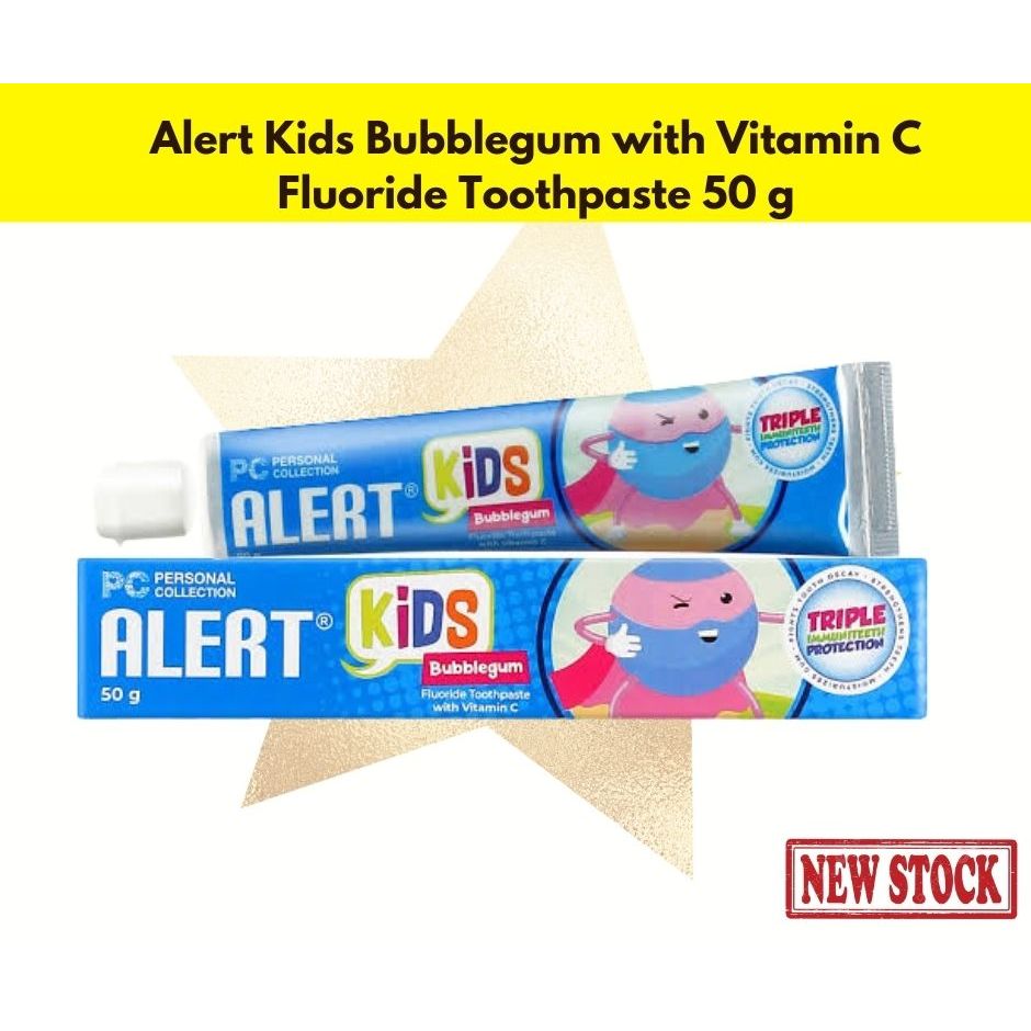 Alert Kids Bubblegum with Vitamin C Fluoride Toothpaste 50g |Star Shop ...