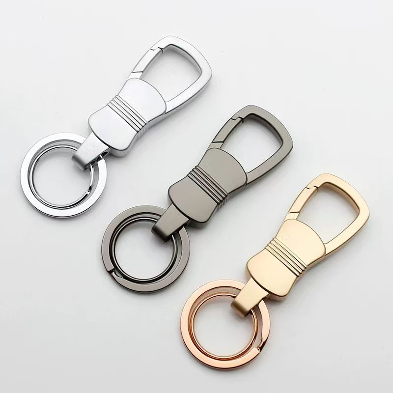 2Colors Car Keychain Key Holder Metal Alloy Car Key Chain Key Ring ...