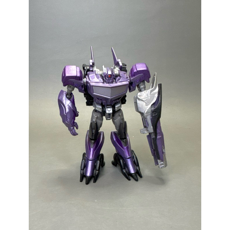 Transformers Prime Cyberverse Shockwave Commander class rid toy ...