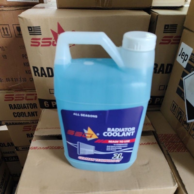 SSCI LONG LIFE COOLANT 2 LITERS GREEN /PINK / BLUE (READY TO USE ...