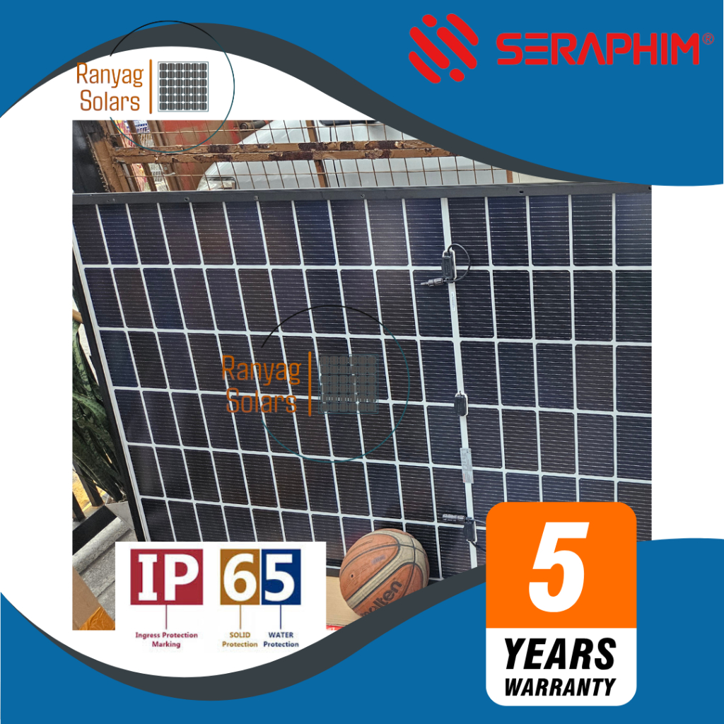 Seraphim 585W 620W Bifacial Double Glass Solar Panel Seco series ...