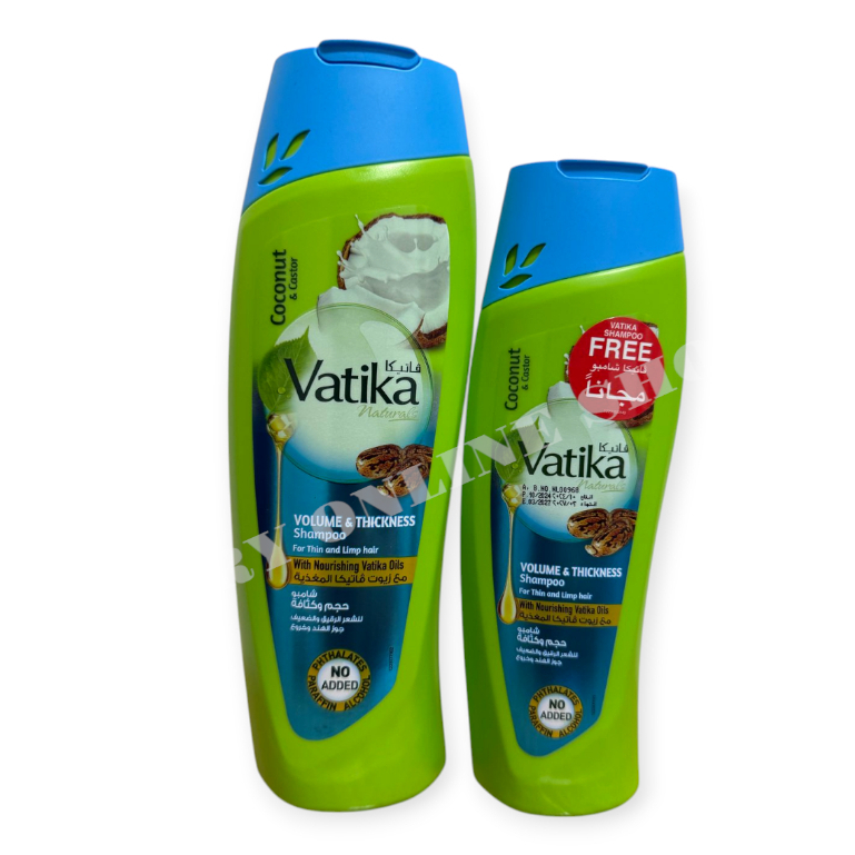 Vatika Shampoo 400ml plus 200ml | Dubai UAE (BUNDLE) | Shopee Philippines