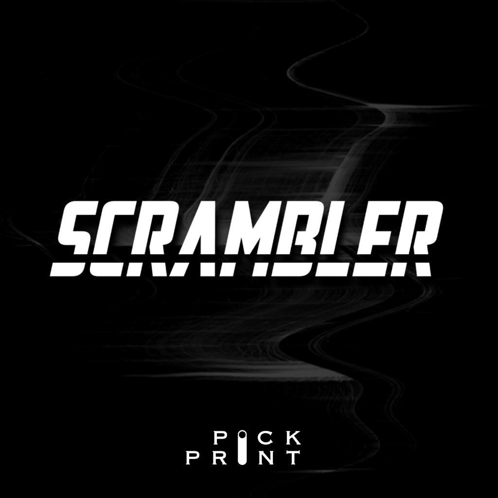 SCRAMBLER STICKER DECAL, Classic Motorcycle Sticker Decal Weatherproof ...