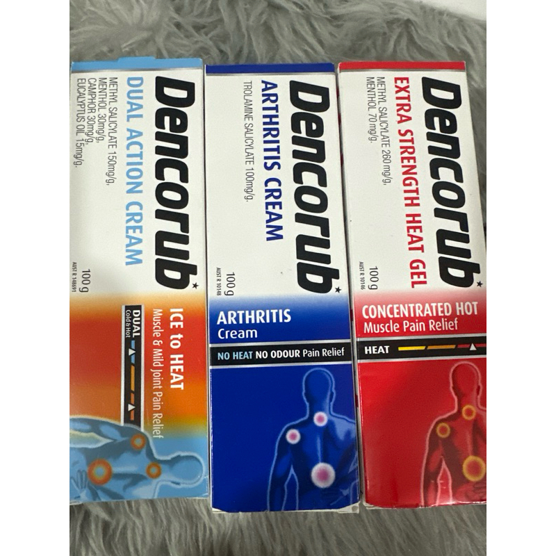 Authentic Dencorub cream 100g | Shopee Philippines