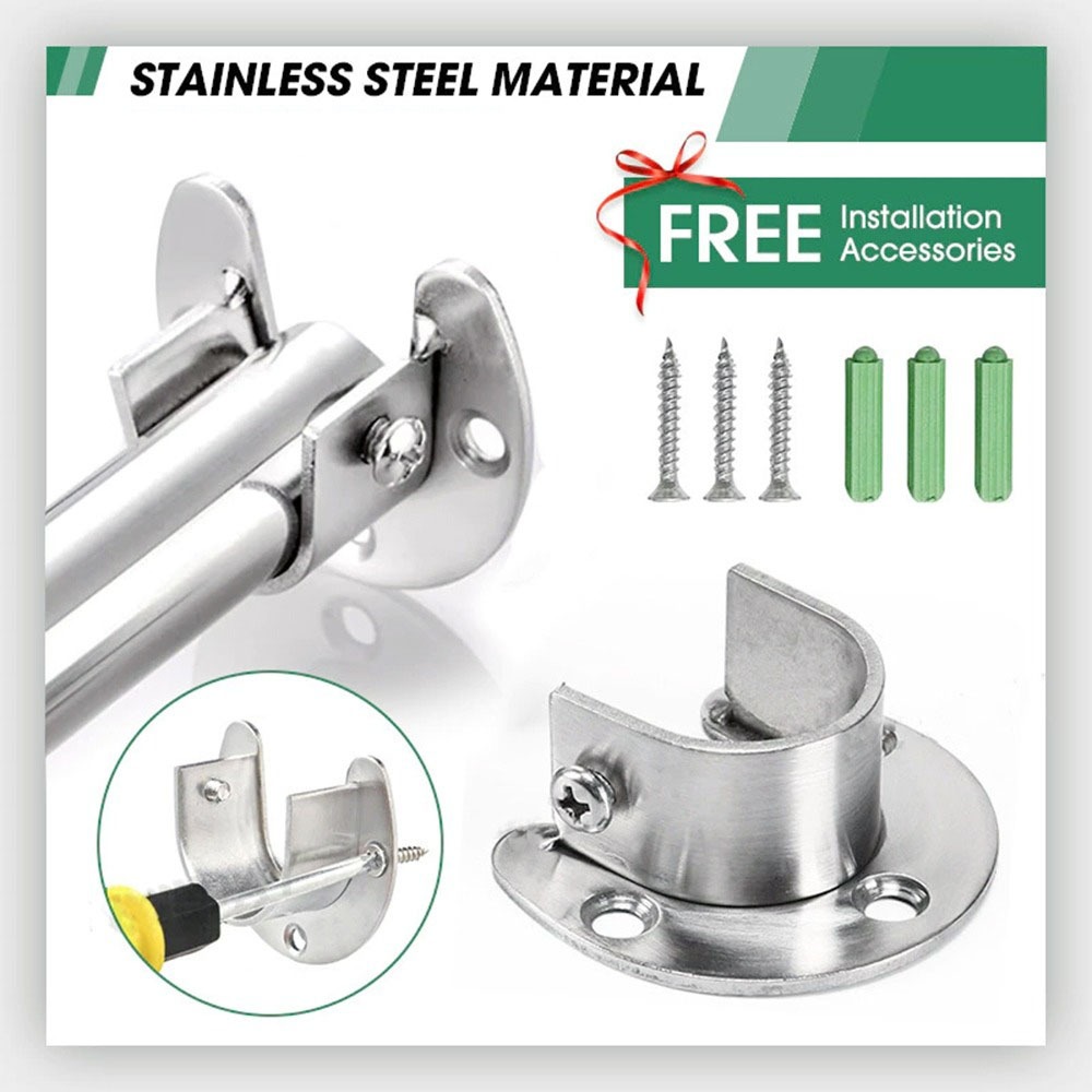 u-shaped-rod-end-supports-stainless-steel-wardrobe-rods-bracket-closet