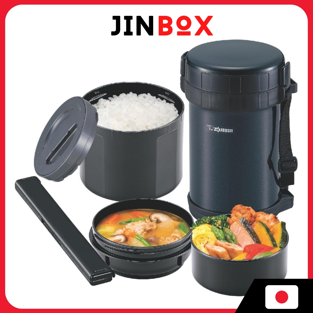 Zojirushi Lunch Box (approx. 4 cups of rice), extra large size ...