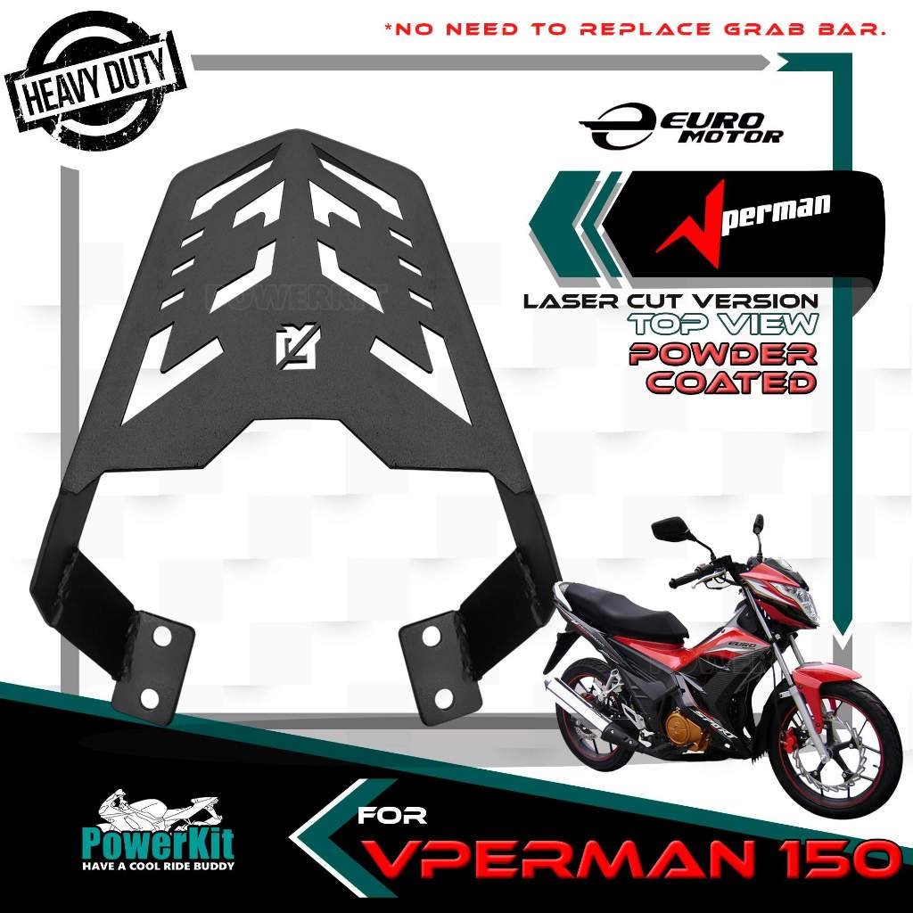 Euro Motor Vperman 150 / Vperman150 Topbox Bracket (Stay Grab) / Heavy ...
