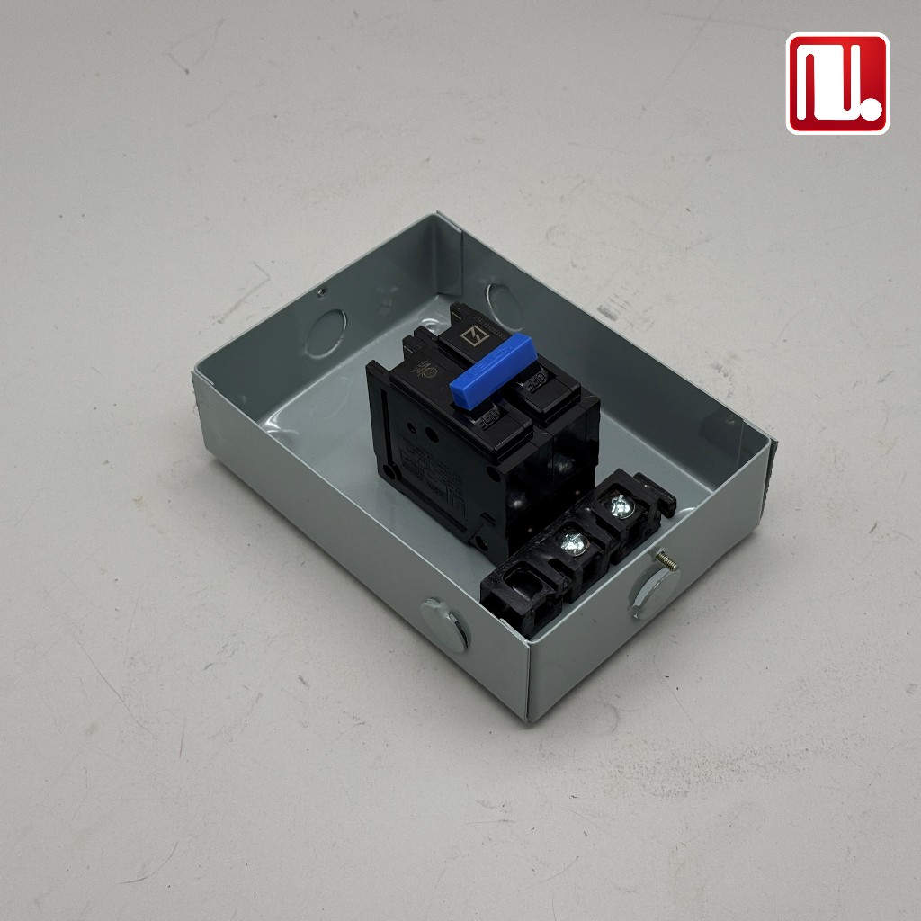 Delta Nema-1 Enclosure with Koten Plug-In Circuit Breaker 2 Pole (HPH-P ...