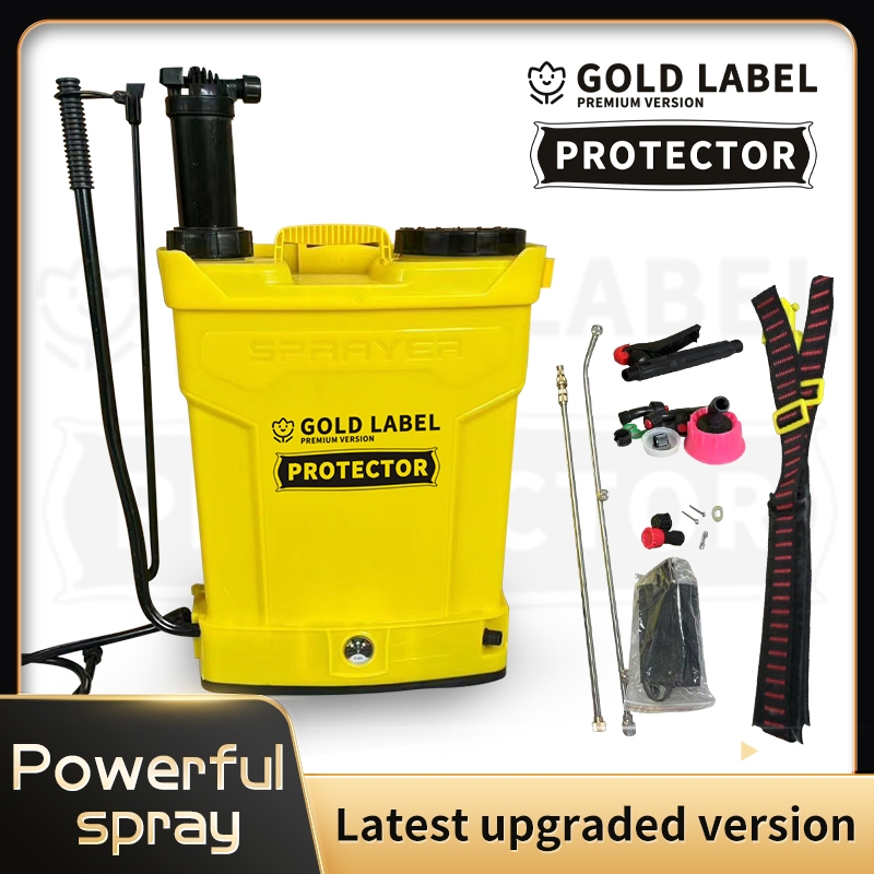 【JAPAN PROTECTOR】KNAPSACK ELECTRIC SPRAYER 2in1 RECHARGEABLE MANUAL 16L ...