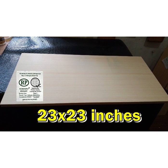 23x23 INCHES Plywood or Plyboard for storage, tables, chairs, cabinets ...