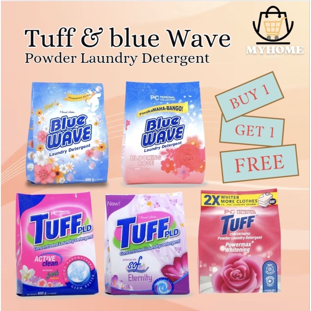 TUFF AND BLUEWAVE BUY 1 TAKE 1 POWDER LAUNDRY DETERGENT | Shopee ...