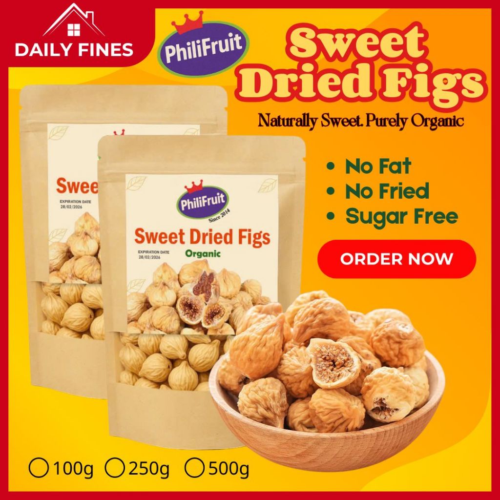 READY/ Premium Turkey Dried Figs PHILIFRUIT 100G/250G/500G Organic ...