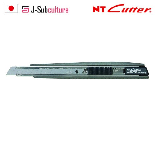NT Cutter Snap Blade Utility Cutter, Die-casting Aluminum Grip A-300GRP ...