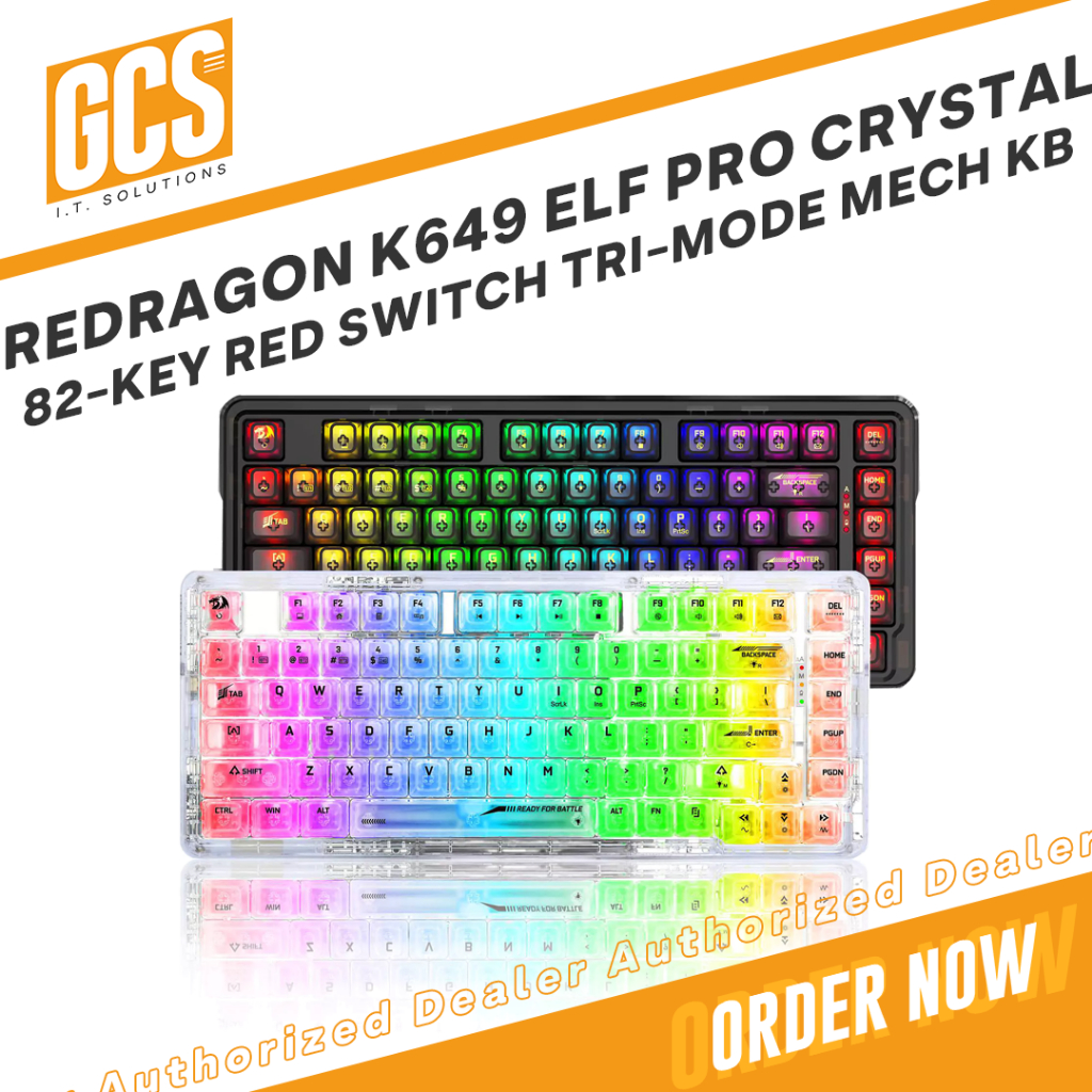 Redragon Elf Pro K649CT / K649CTB-RGB-PRO Wireless Mechanical Gaming ...