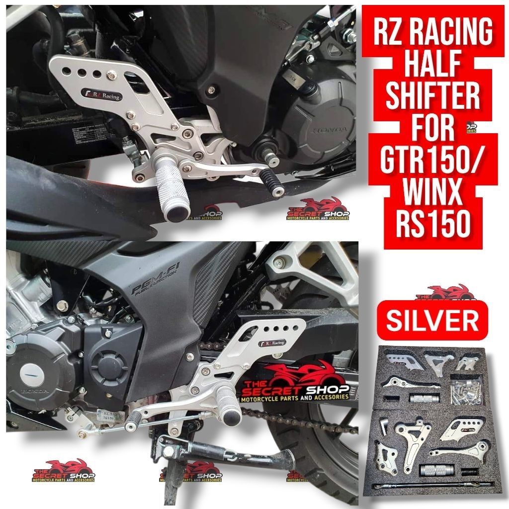 RZ RACING HALF SHIFTER for GTR150/RS150/Winner X | Shopee Philippines