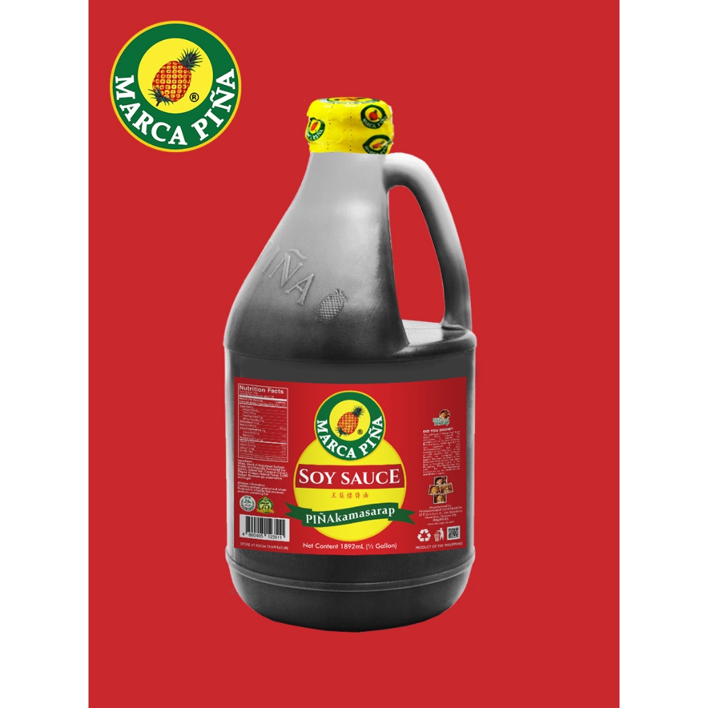 MARCA PIÑA SOY SAUCE 1892ML | Shopee Philippines