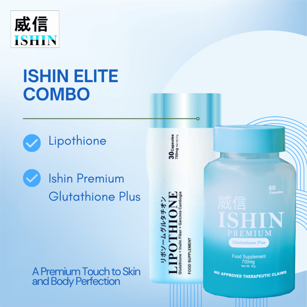 ISHIN PREMIUM GLUTATHIONE & LIPOTHIONE | Shopee Philippines