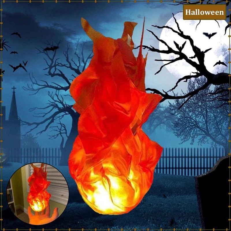 Flashing Levitating Handheld Fire Ball Floating Fireball Props for ...