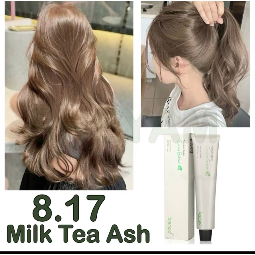 Bremod Premium 8.17 Milk Tea Ash with oxidizer | Shopee Philippines