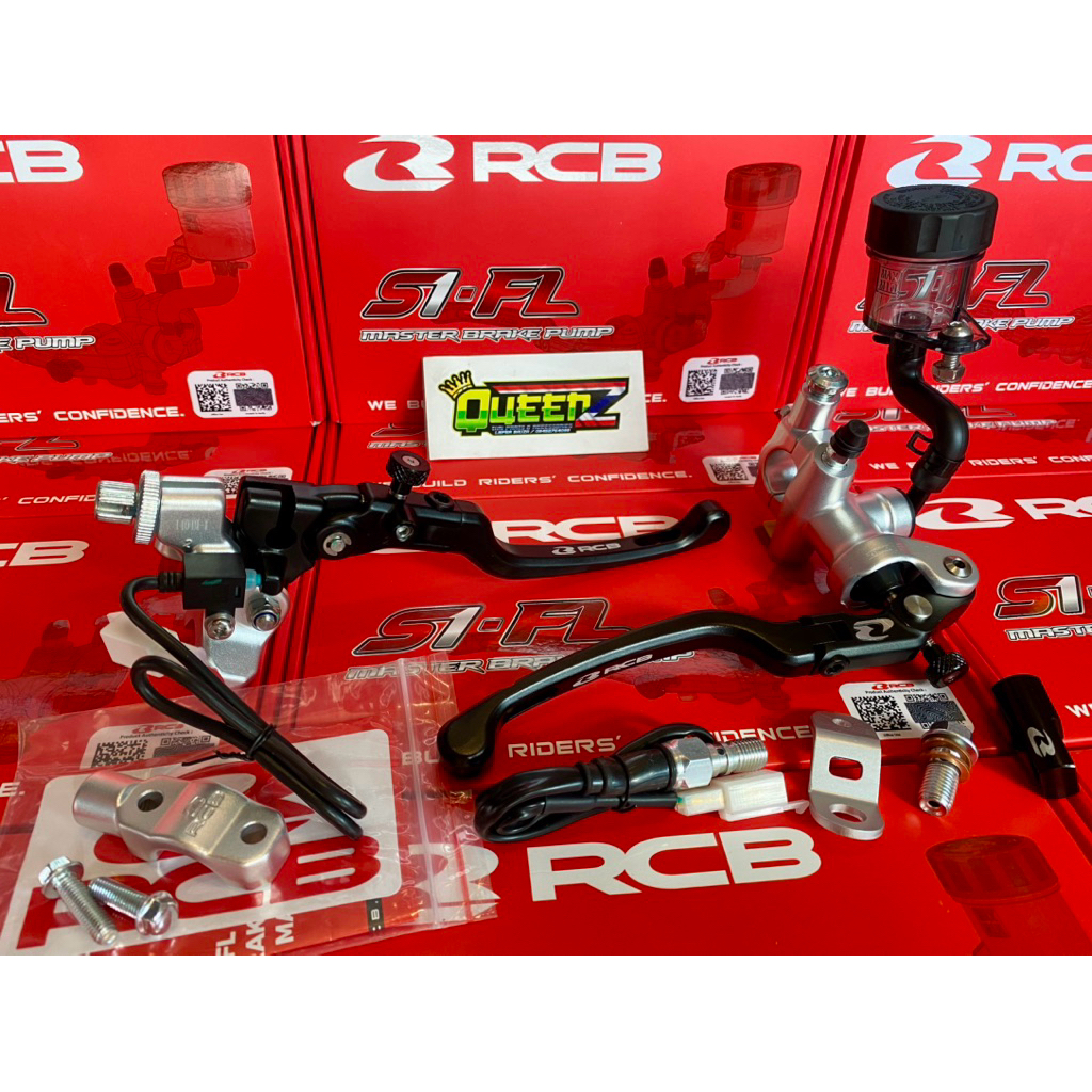 RCB S1-FL Forged Master Brake Pump Set With New RCB S2 Clutch Perch ...