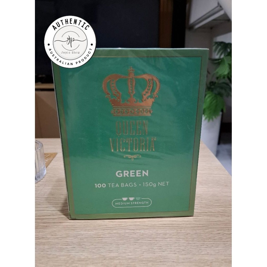 Queen Victoria Green tea 100bags | Shopee Philippines