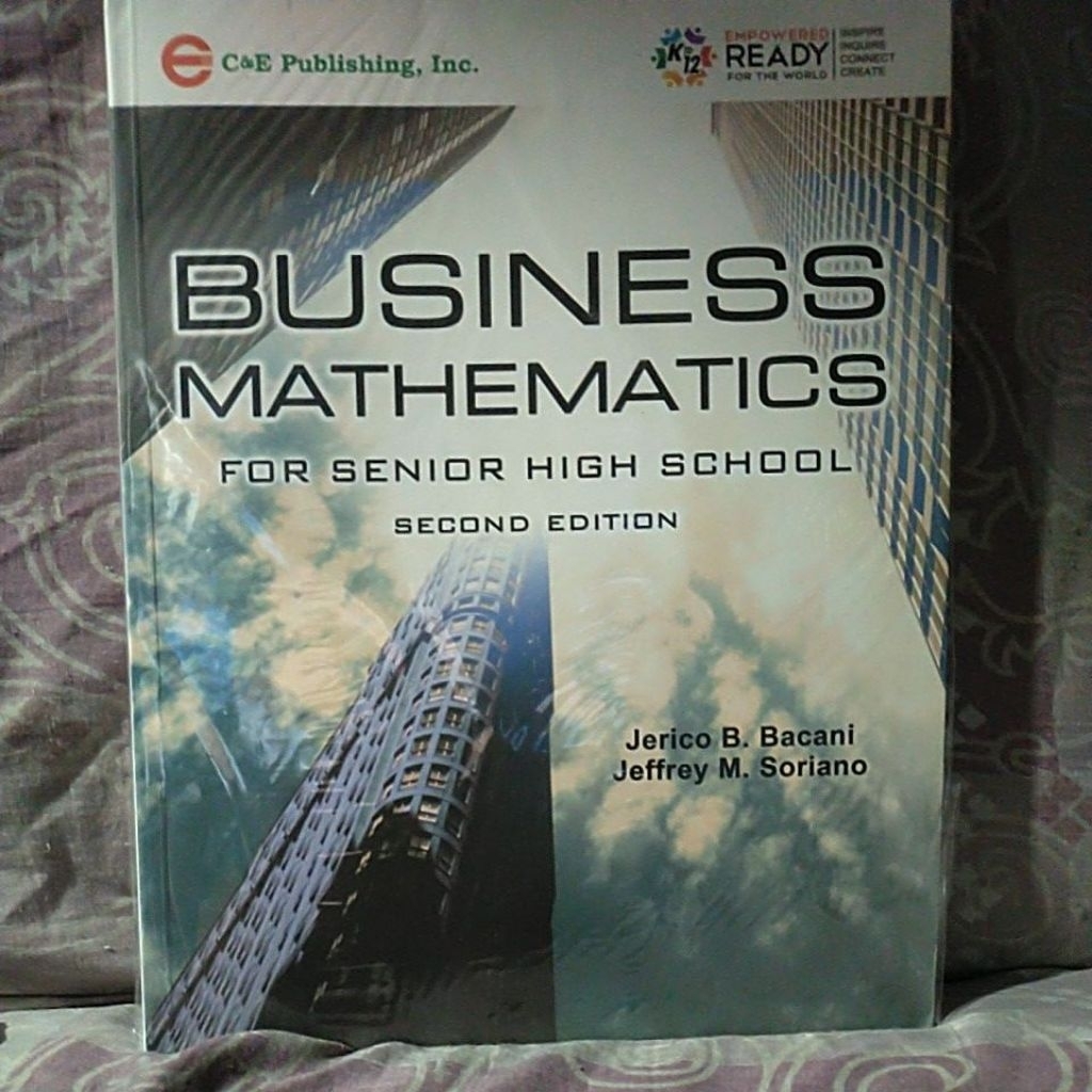Business Mathematics for senior high school second edition | Shopee ...