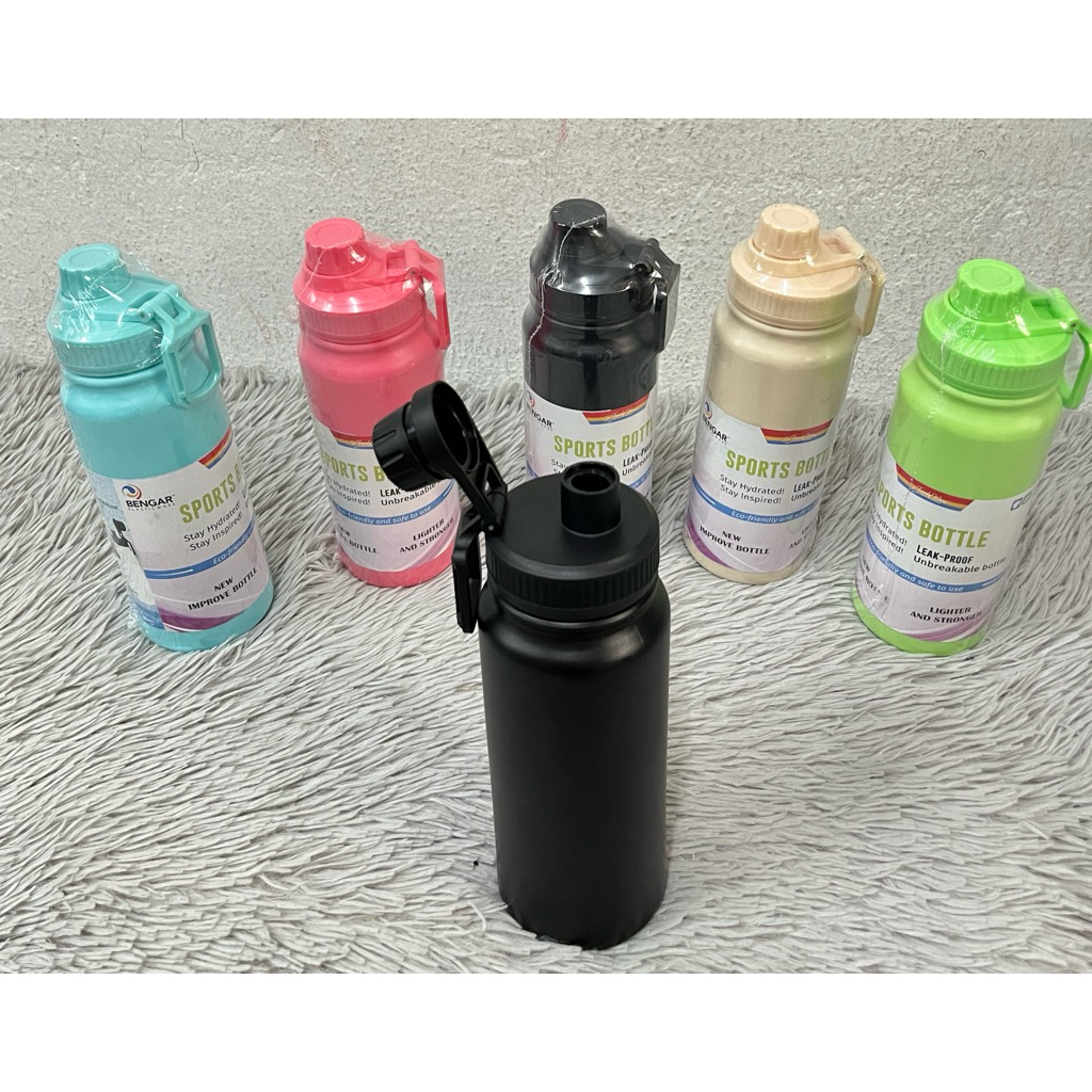 Bengar Plastic Aquaflask Leak-Proof Sports Water Bottle Unbreakable