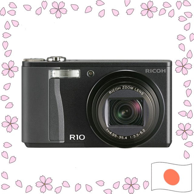 RICOH Digital Camera R10 Black R10BK USED CAMERA【Directly shipped