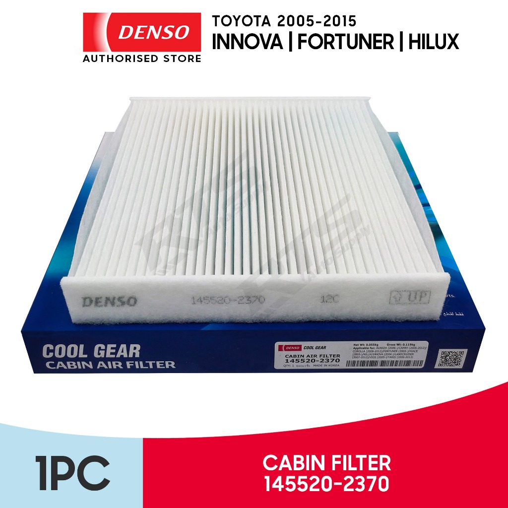 Denso Aircon AC / Cabin Air Filter Toyota Innova / Fortuner / Hilux ...
