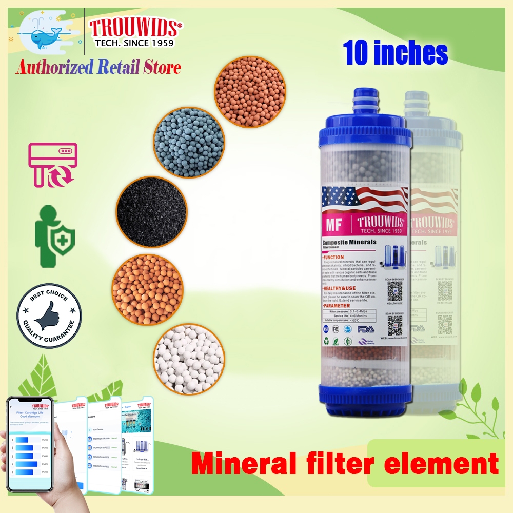 5 in 1 10 Inches Mineral Stone Water Filter Cartridge Replacement ...