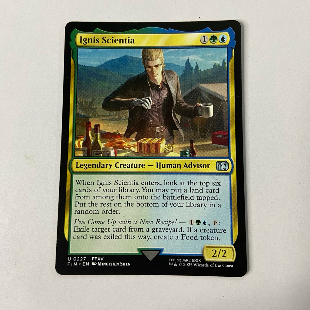 FIN EXDEATH, VOID WARLOCK IGNIS SCIENTIA LOCKE COLE RUFUS SHINRA FINAL  FANTASY MULTICOLOR MTG | Shopee Philippines