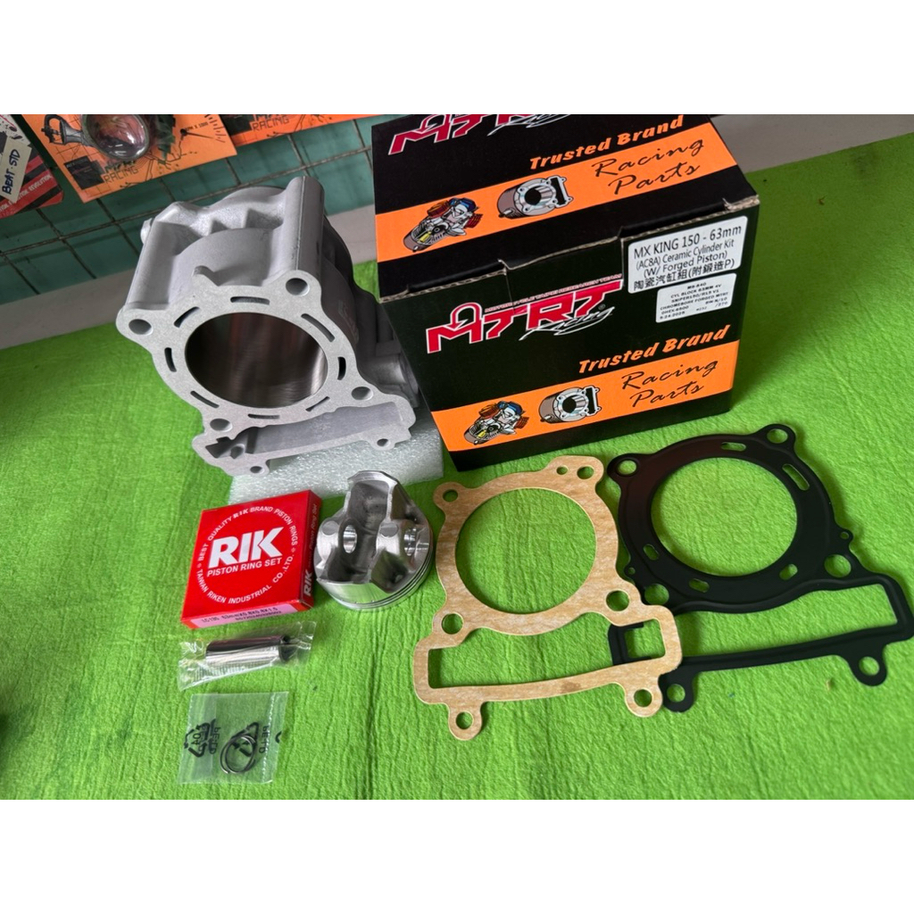 CYLINDER BLOCK for SNIPER150/R15 V1 63mm chromebore FORGED MTRT made in ...
