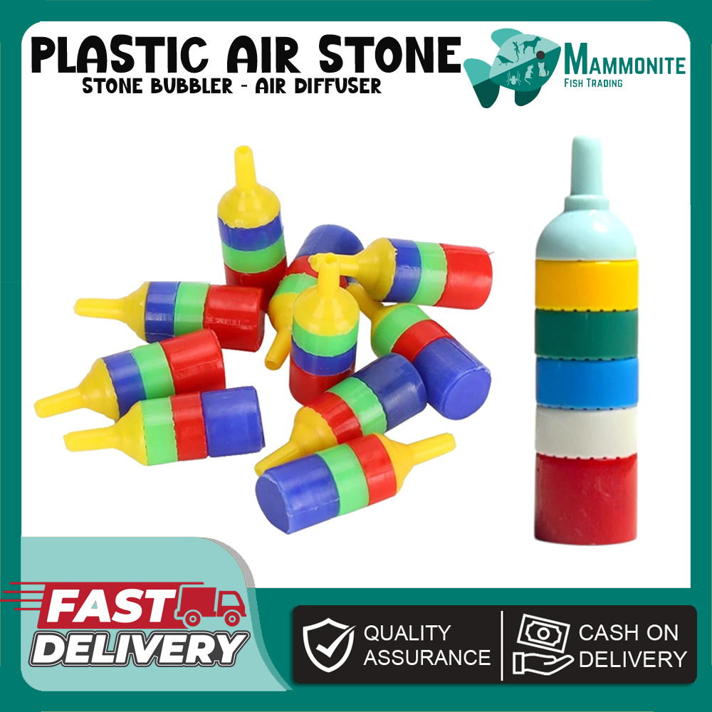 Liya Plastic Detachable Air Stone for Aquarium Air Pump - Stone Bubbler ...