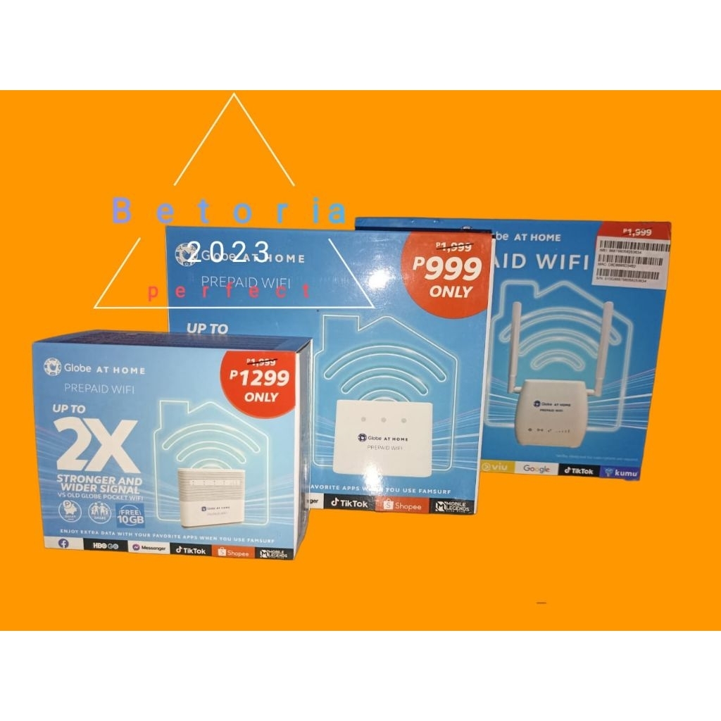 Globe at home prepaid wifi 4G/LTE Free 10GB GOOD FOR GOMO SIM | Shopee ...