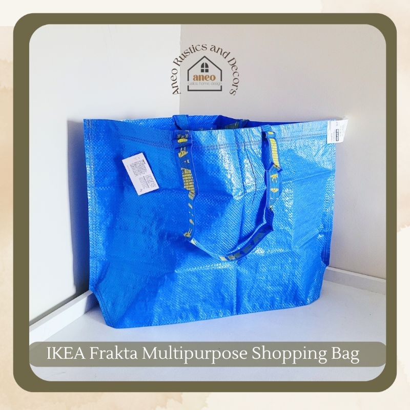 Authentic IKEA Large Multipurpose Bag Frakta Shopping Bag Shopee Philippines