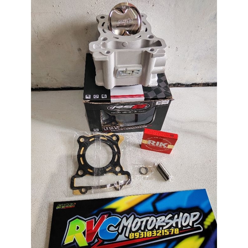 RS8 Ceramic Cylinder Block Kit for PCX 160/Aerox/Nmax (58MM, 63MM, 65MM ...