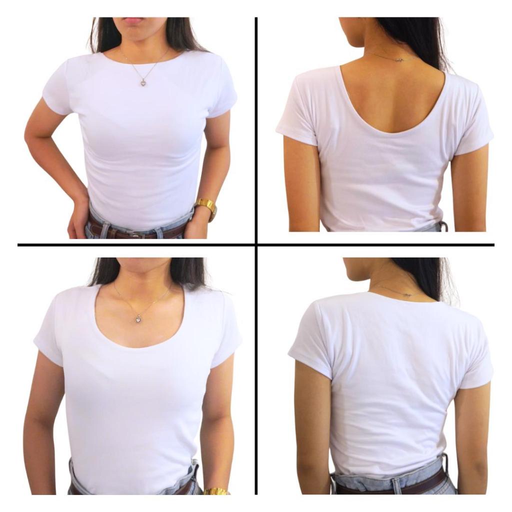 Reversible Tops Two Way Style Basic Top | Double Lining Front&Back Full ...