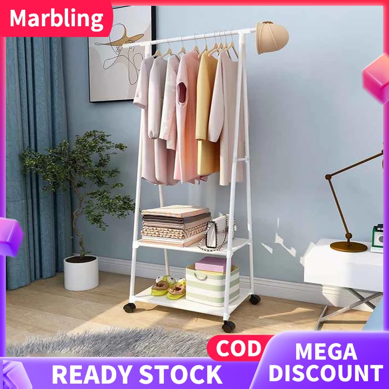 ⚡COD⚡In Stock Triangular Coat Rack Floor Bedroom Multifunctional Coat ...