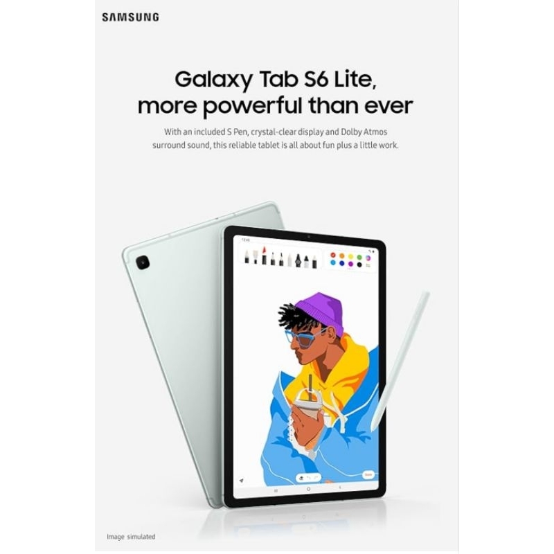 Samsung Galaxy Tab s6 Lite 10.4" 128GB WIFI Android Shopee Philippines