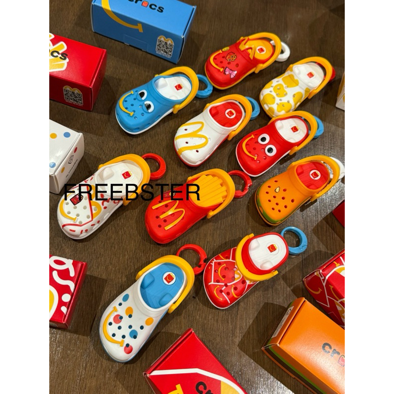 [ORIGINAL 100%] McDonalds Crocs Toys (McDo X Crocs) Crocs Clips ...