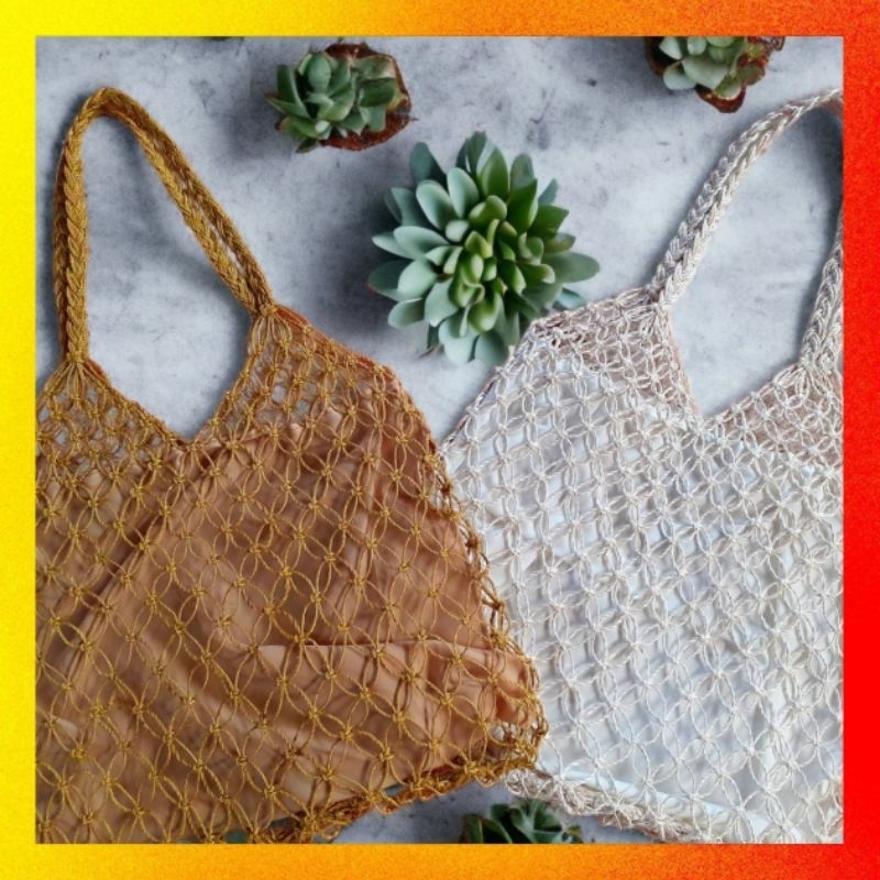 abaca twist bag M