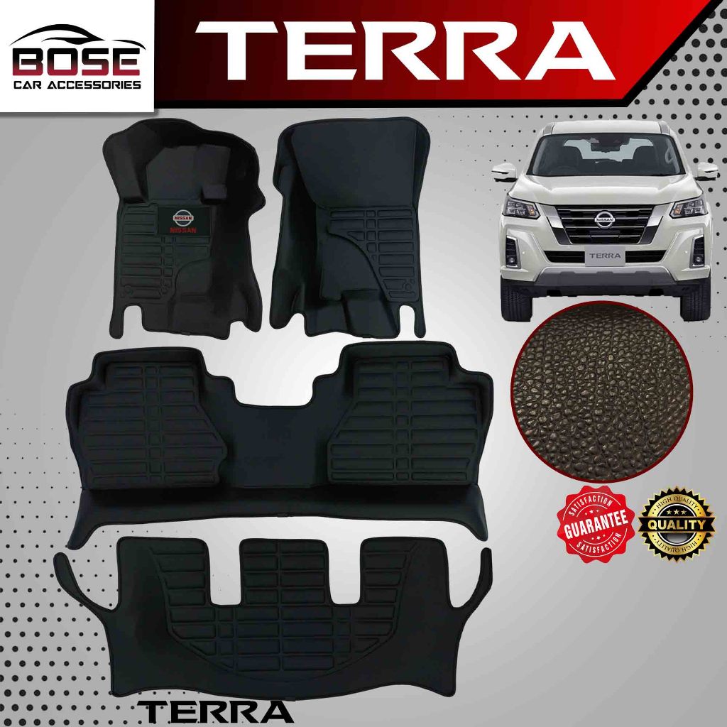 5D / 5D Carbon Fiber Deep Dish Matting for Nissan Terra 2018 - 2023 ...