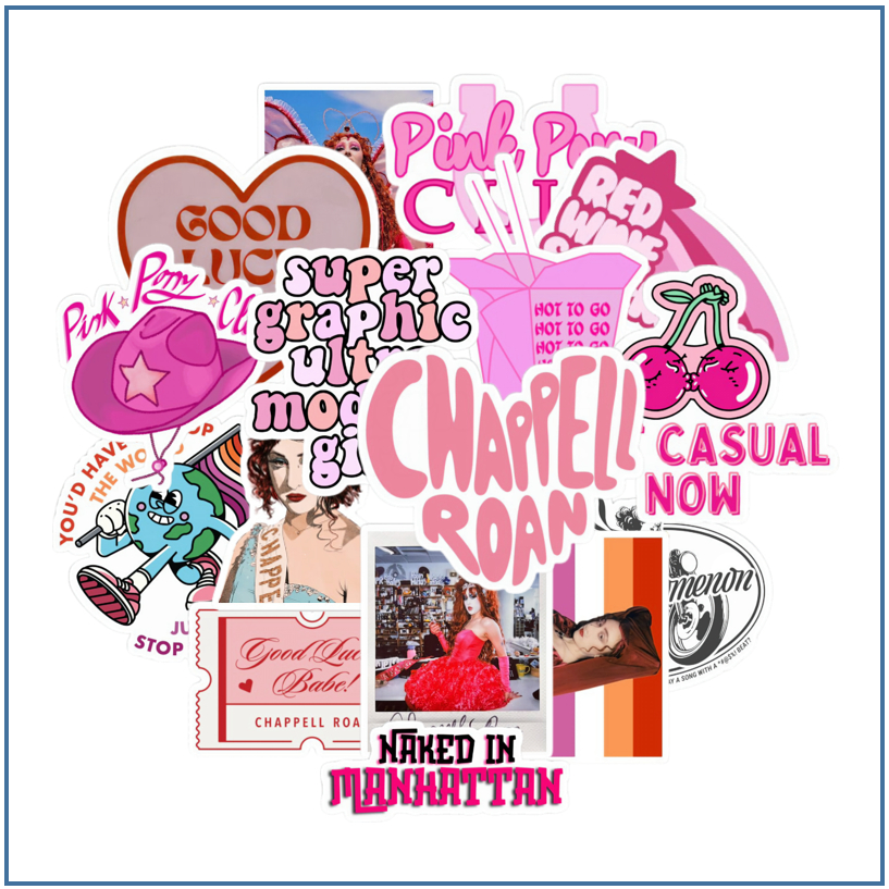 Chappell Roan Stickers | Vinyl Laminated Waterproof Stickers | Shopee ...