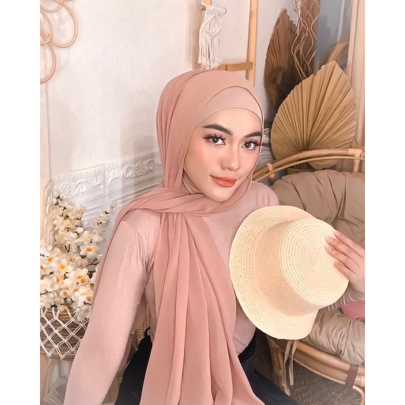 MLC017 Malaysian Chiffon Hijab main image 0