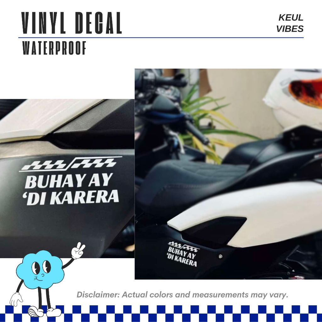 EDI LUMIPAD KA Vinyl Decals sticker waterproof brand laptop motor bike ...